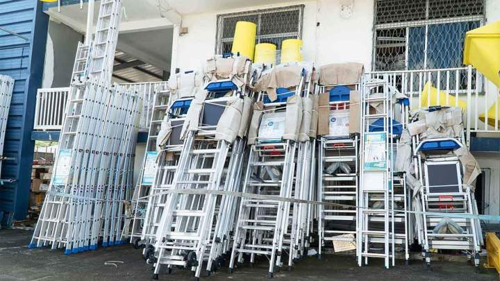 Vente de matériel d'échafaudage Baie-Mahault